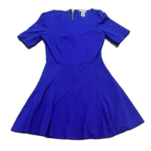 Bar III Royal Blue A Line Skater Dress